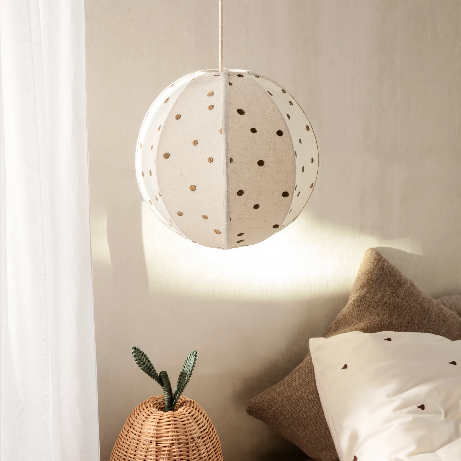 Dots lampeskjerm Ø35 cm, Sugar kelp Ferm Living
