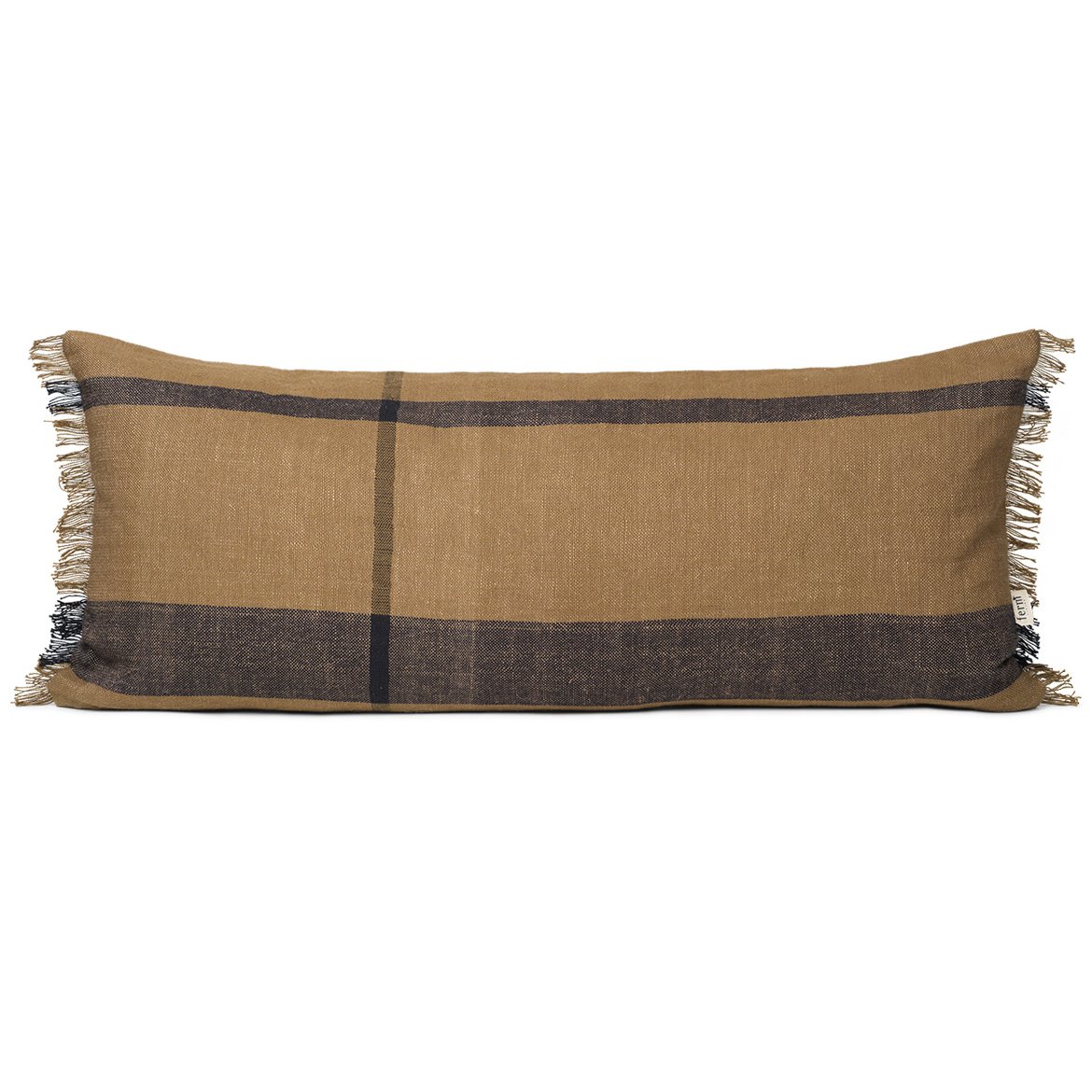 Bilde av ferm LIVING Dry pute 40x90 cm Sugar kelp-black