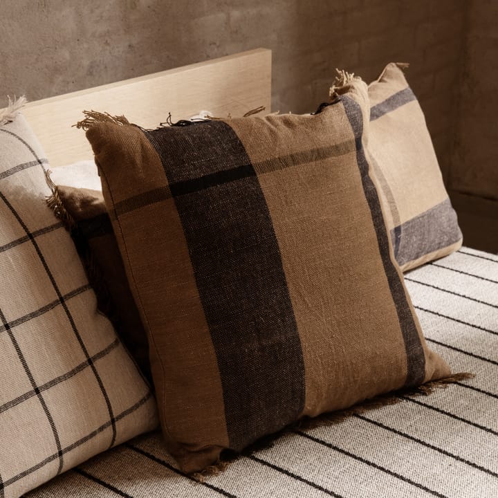 Dry pute 50x50 cm, Sugar kelp-black Ferm Living