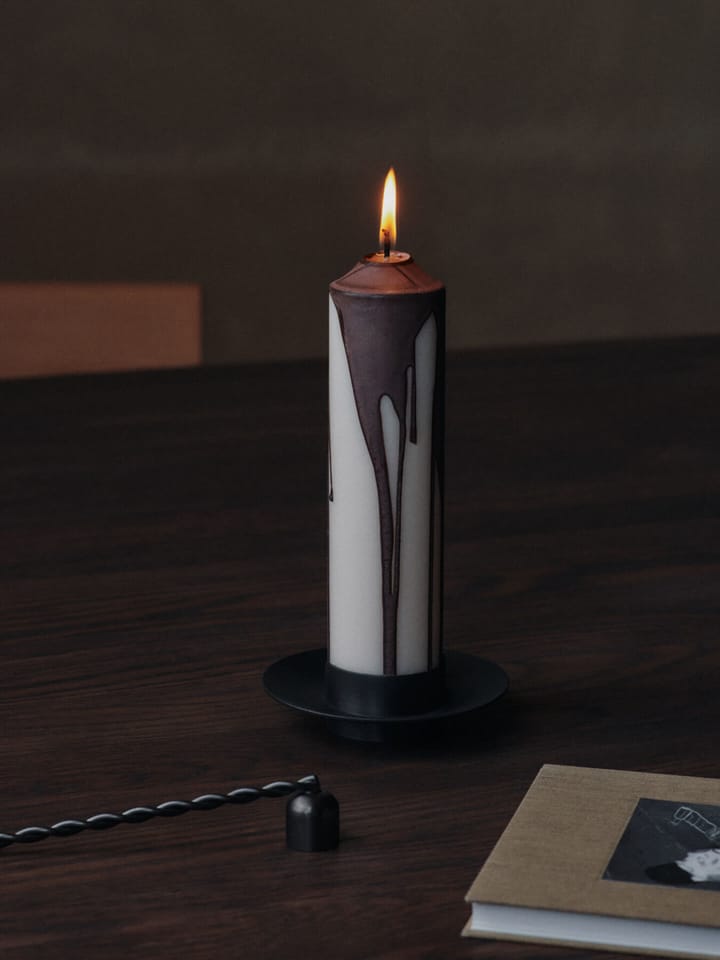 Drypp blokkerlys, Mørk sjokolade, 20 cm Ferm Living