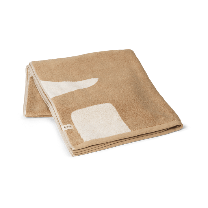 Ebb badelaken 70x140 cm - Sand, off-white - Ferm Living