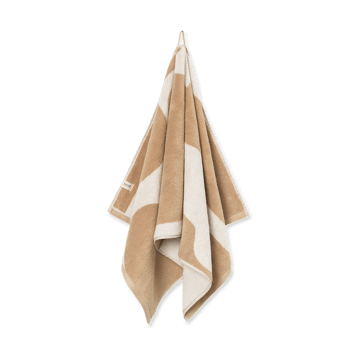 Ebb håndkle 50x100 cm - Sand, off-white - Ferm Living
