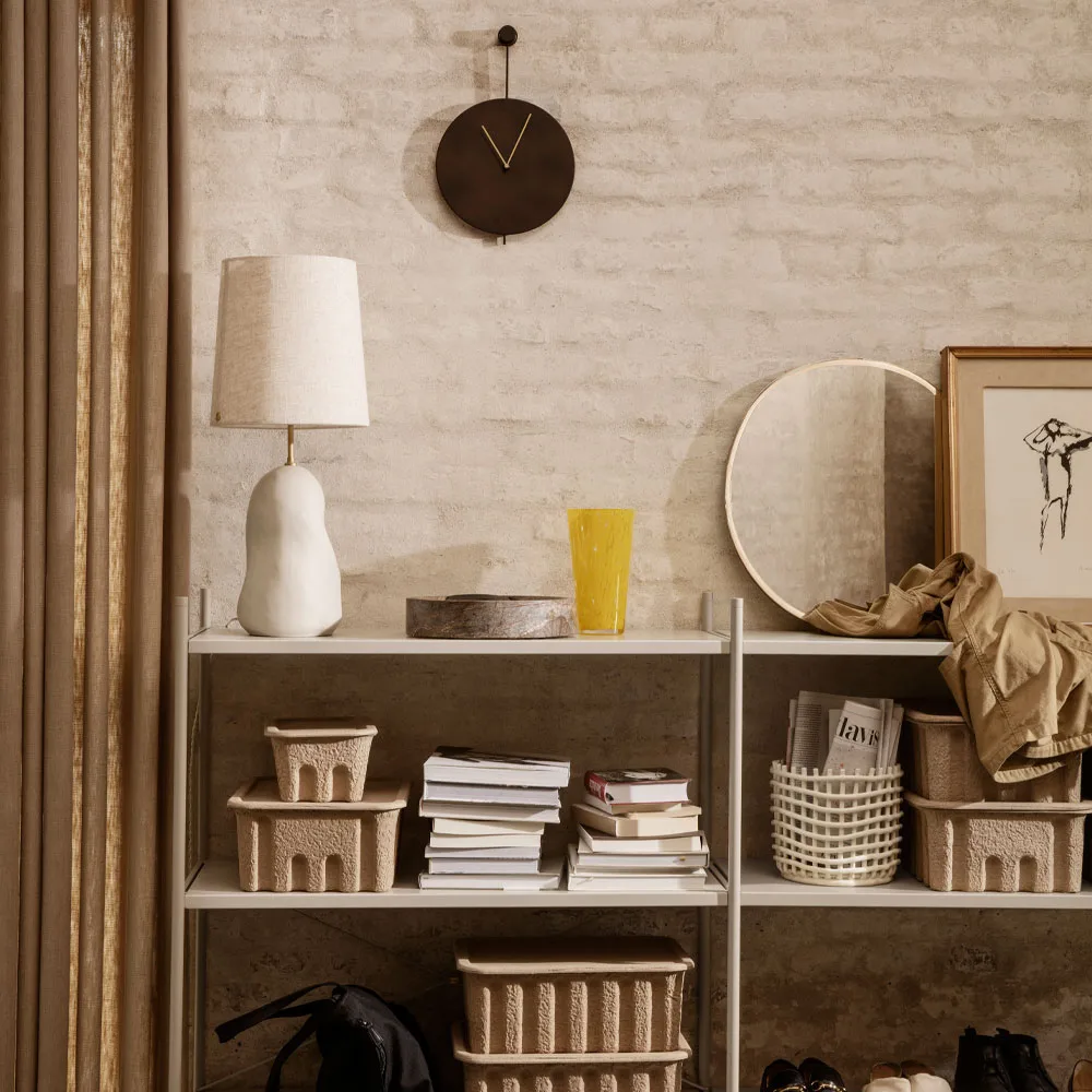 Eclipse lampeskjerm, curry, long Ferm Living