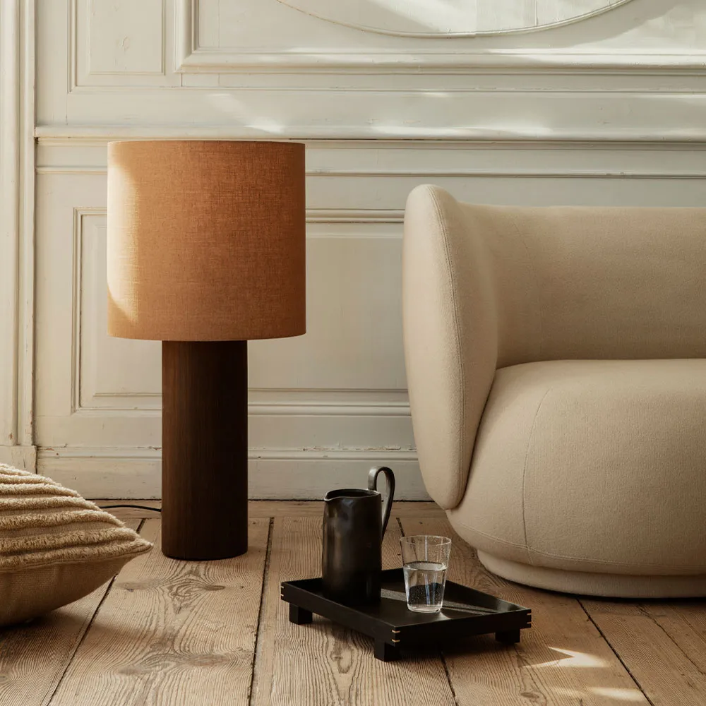 Eclipse lampeskjerm, curry, long Ferm Living