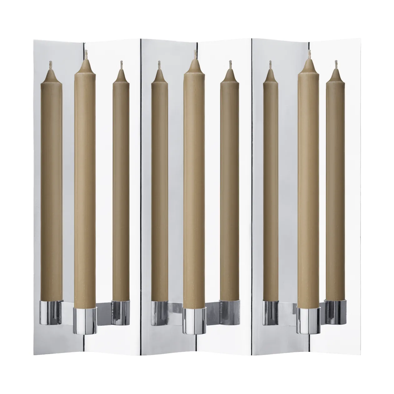 Eddy vegglysestake, 3, Mirror polished Ferm Living