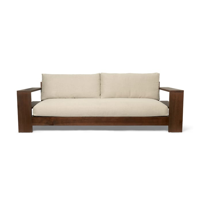 Edre sofa classic lin - Dark Stained-Natural - ferm LIVING