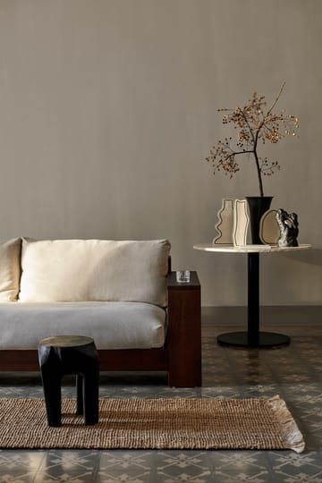 Edre sofa classic lin - Dark Stained-Natural - Ferm Living