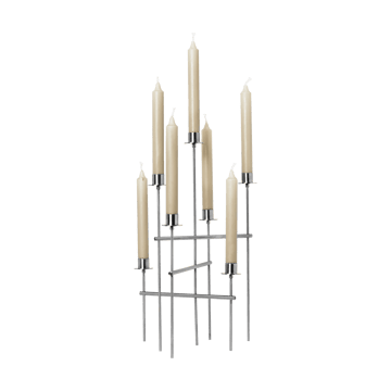 Elysia lysestake - Brushed stainless steel - Ferm Living