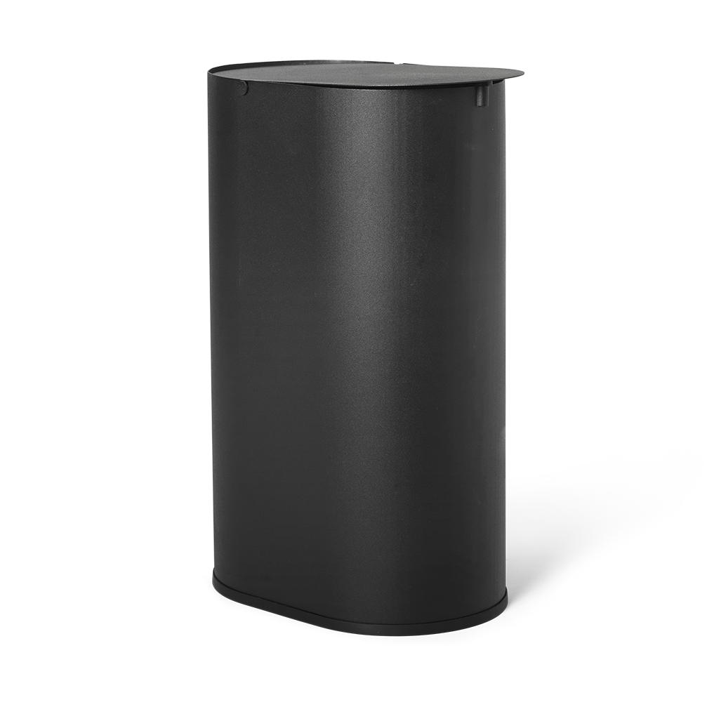 Ferm Living Enkel søppelbøtte small Black