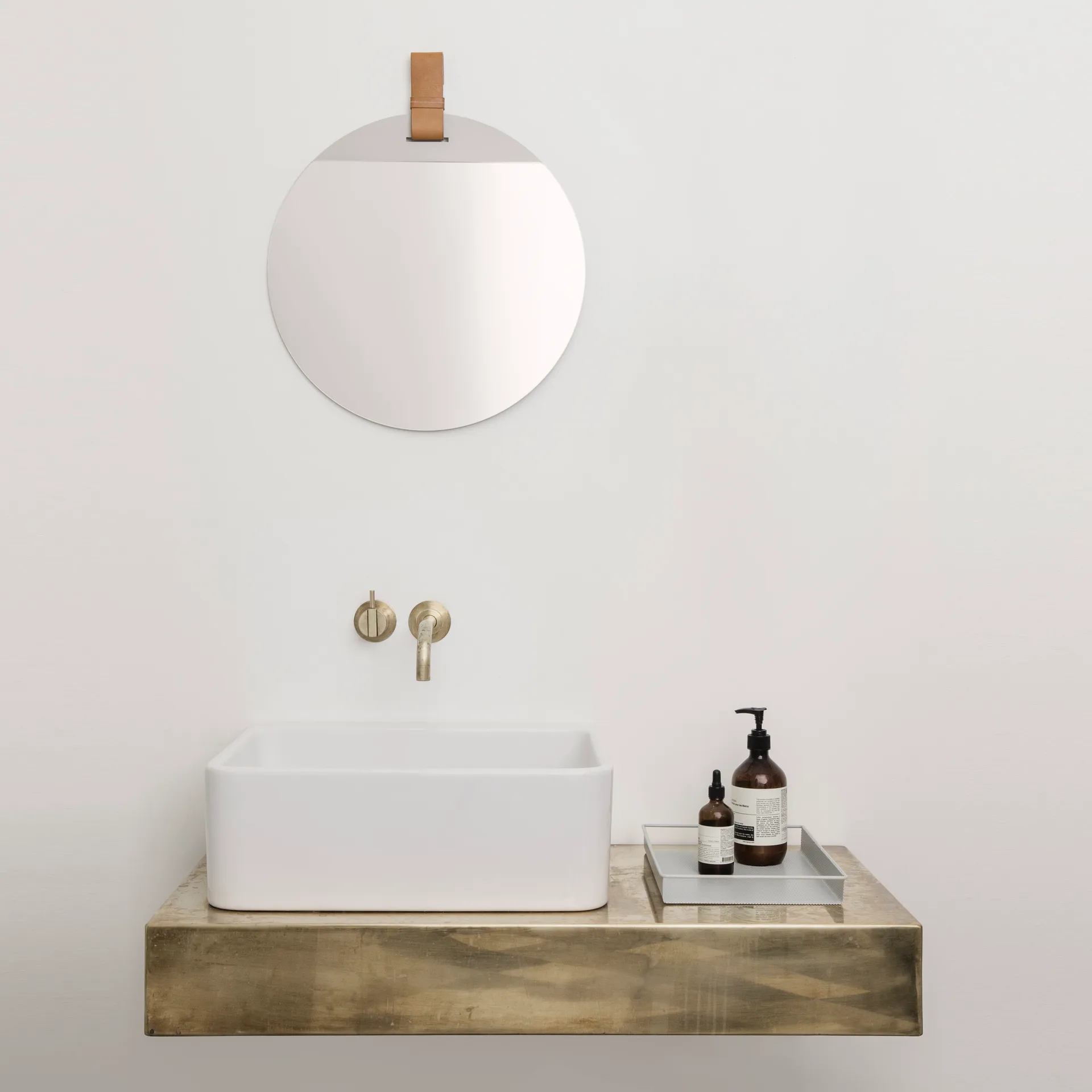 Enter speil, stor Ferm Living