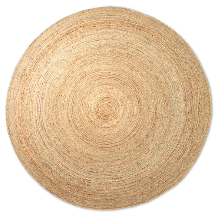 Eternal juteteppe rund large - Natural - Ferm Living