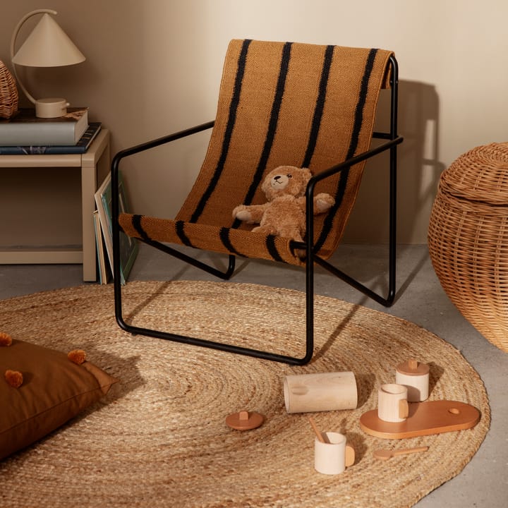 Eternal juteteppe rund small - Natural - ferm LIVING