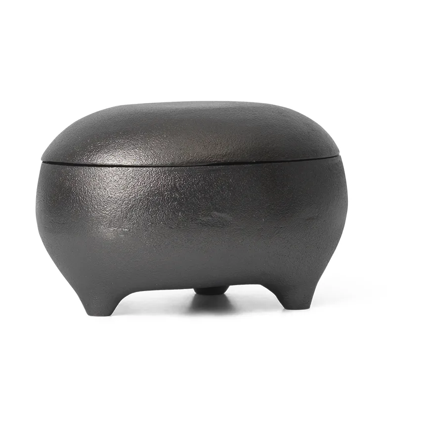 Evoke twin lys i boks, Blackened Aluminium Ferm Living