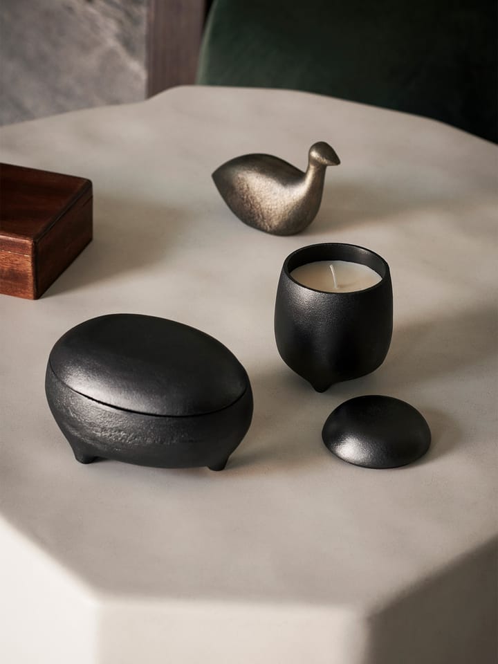 Evoke twin lys i boks, Blackened Aluminium Ferm Living