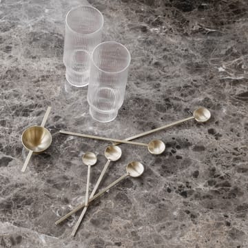 Fein longdrinkskje - Messing - Ferm Living