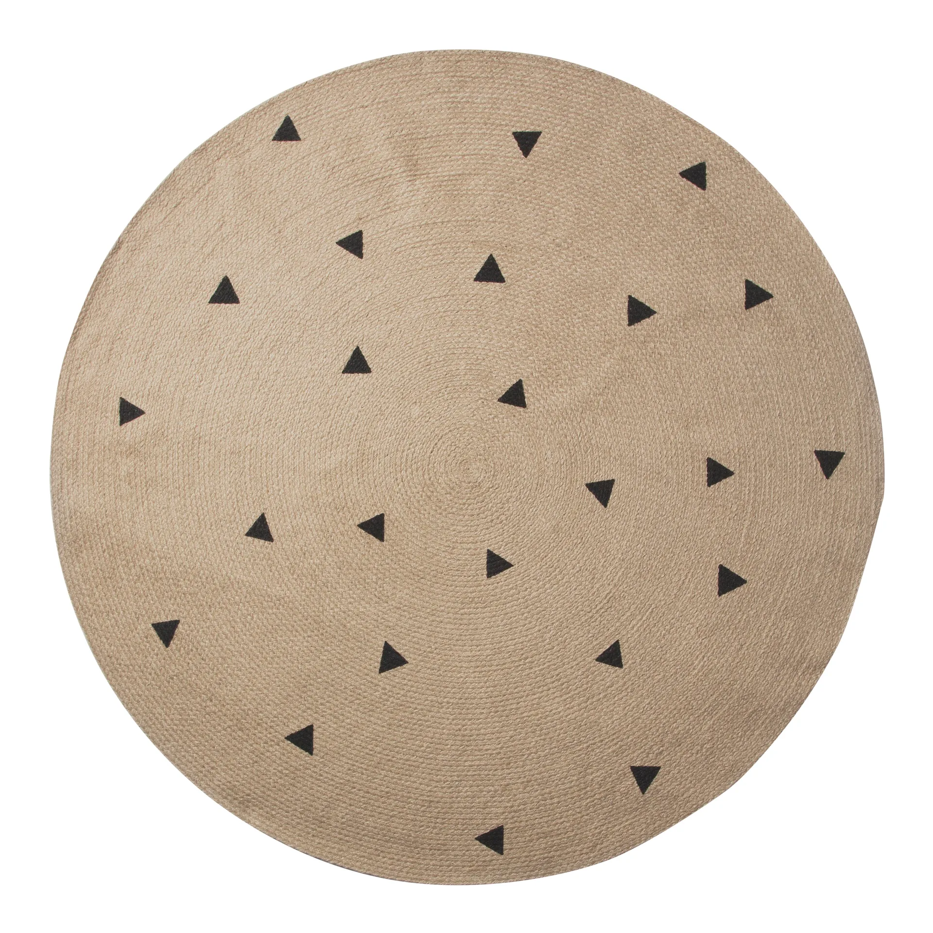 Ferm Living gulvteppe rundt, triangle Ferm Living