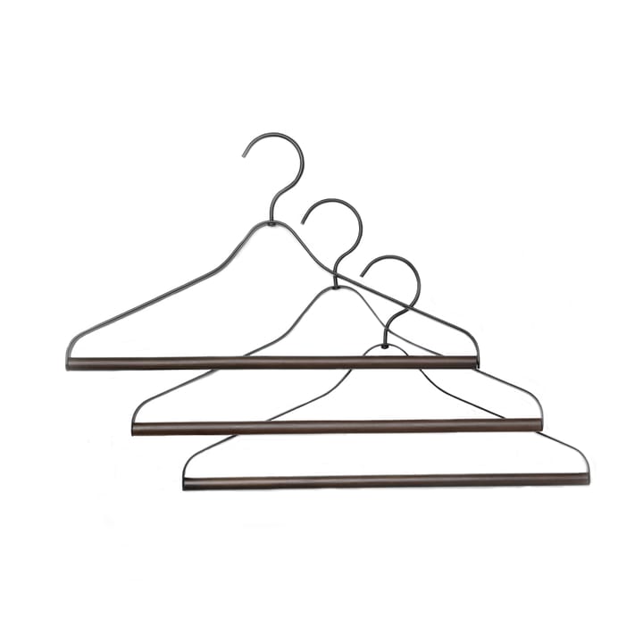 Ferm Living kleshenger 3- stk. - svart - Ferm Living