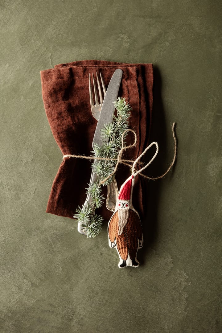 Ferm Living linservietter 2-pakning, Cinnamon Ferm Living