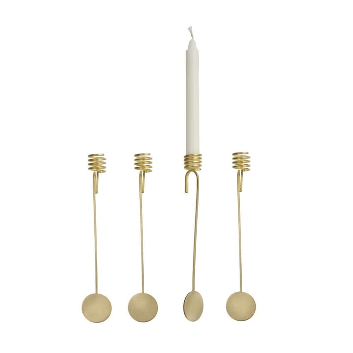 Ferm Living lysholder til juletre, 4-stk Ferm Living