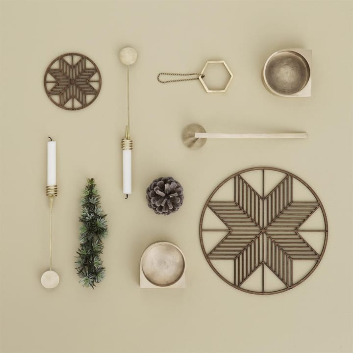 Ferm Living lysholder til juletre, 4-stk Ferm Living