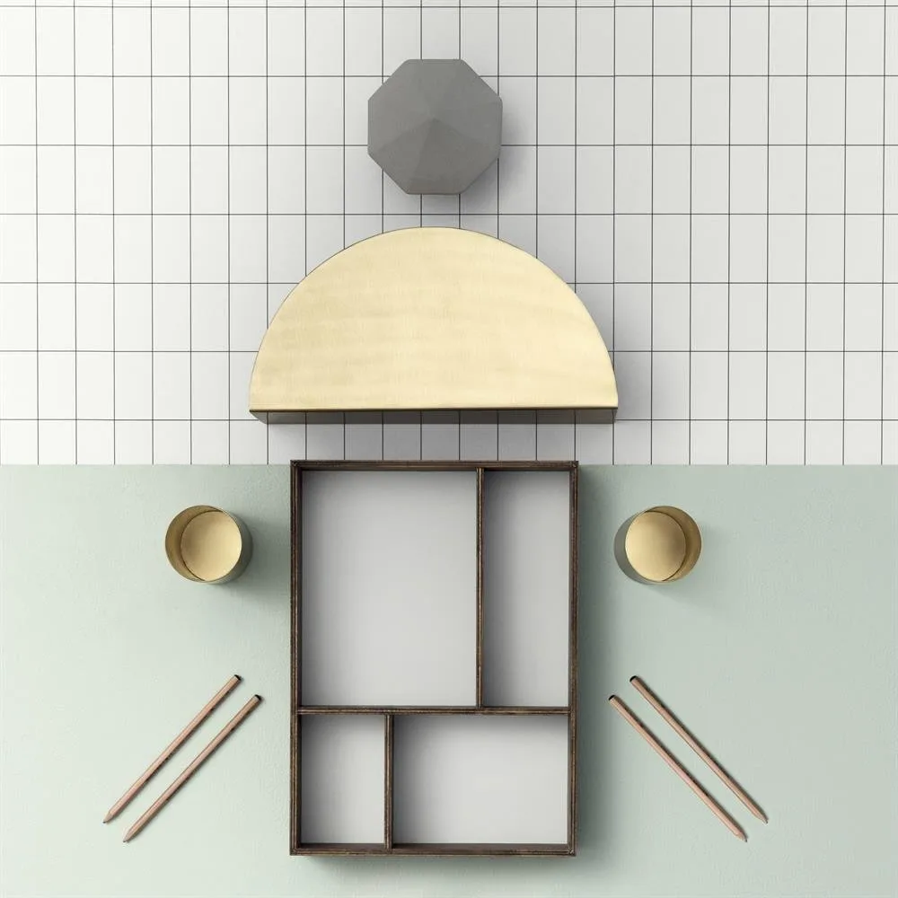 Ferm Living messingkopp, 6x9 cm Ferm Living