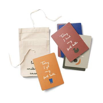 Ferm Living Milestone kort inkl. veske - Multi - Ferm Living