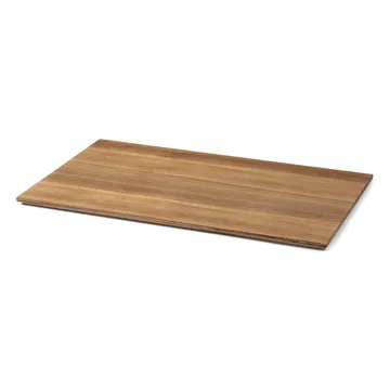 Ferm Living plant boks brett large 57,5 cm - Smoked oak - Ferm Living
