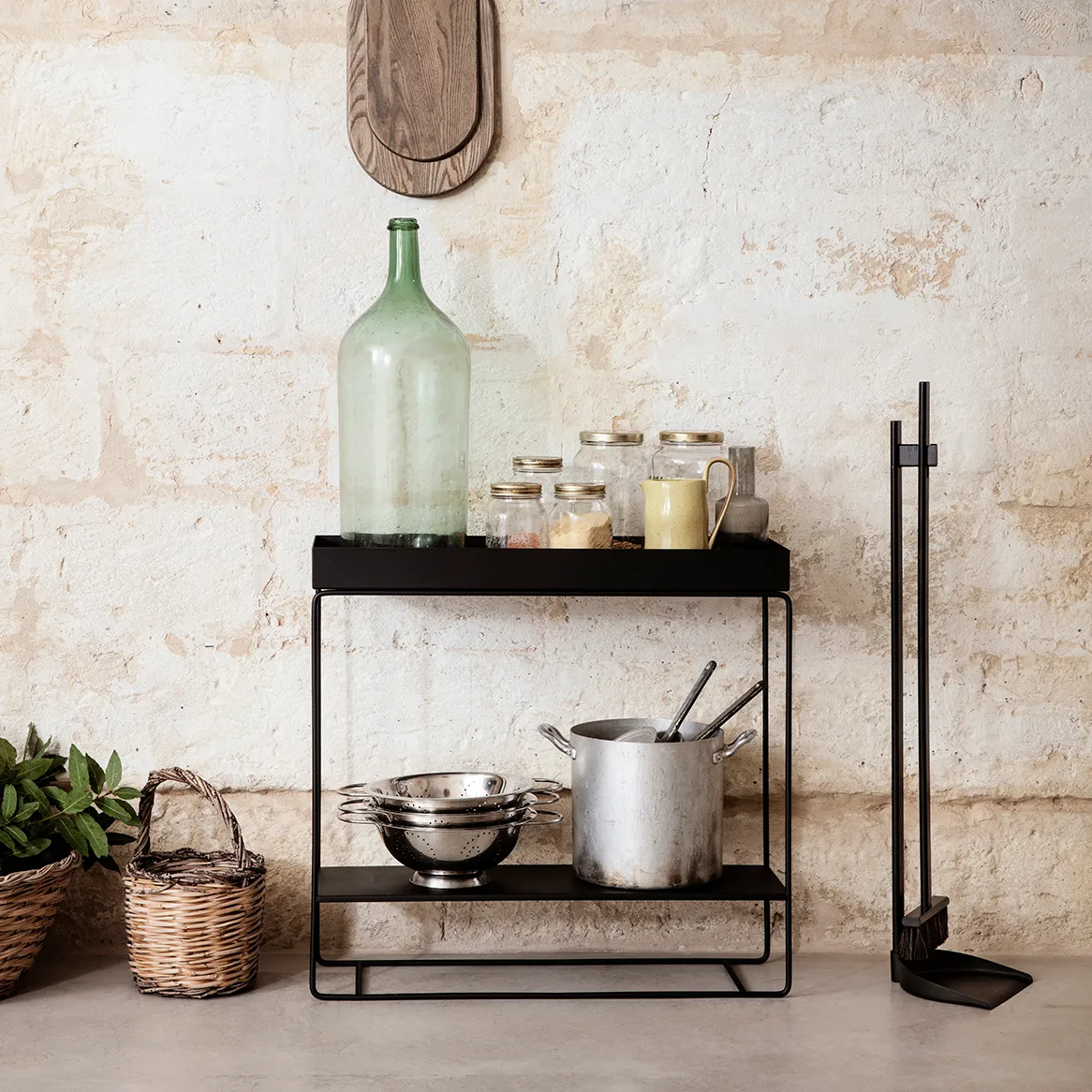 Ferm Living plant boks konsolbord, Black Ferm Living