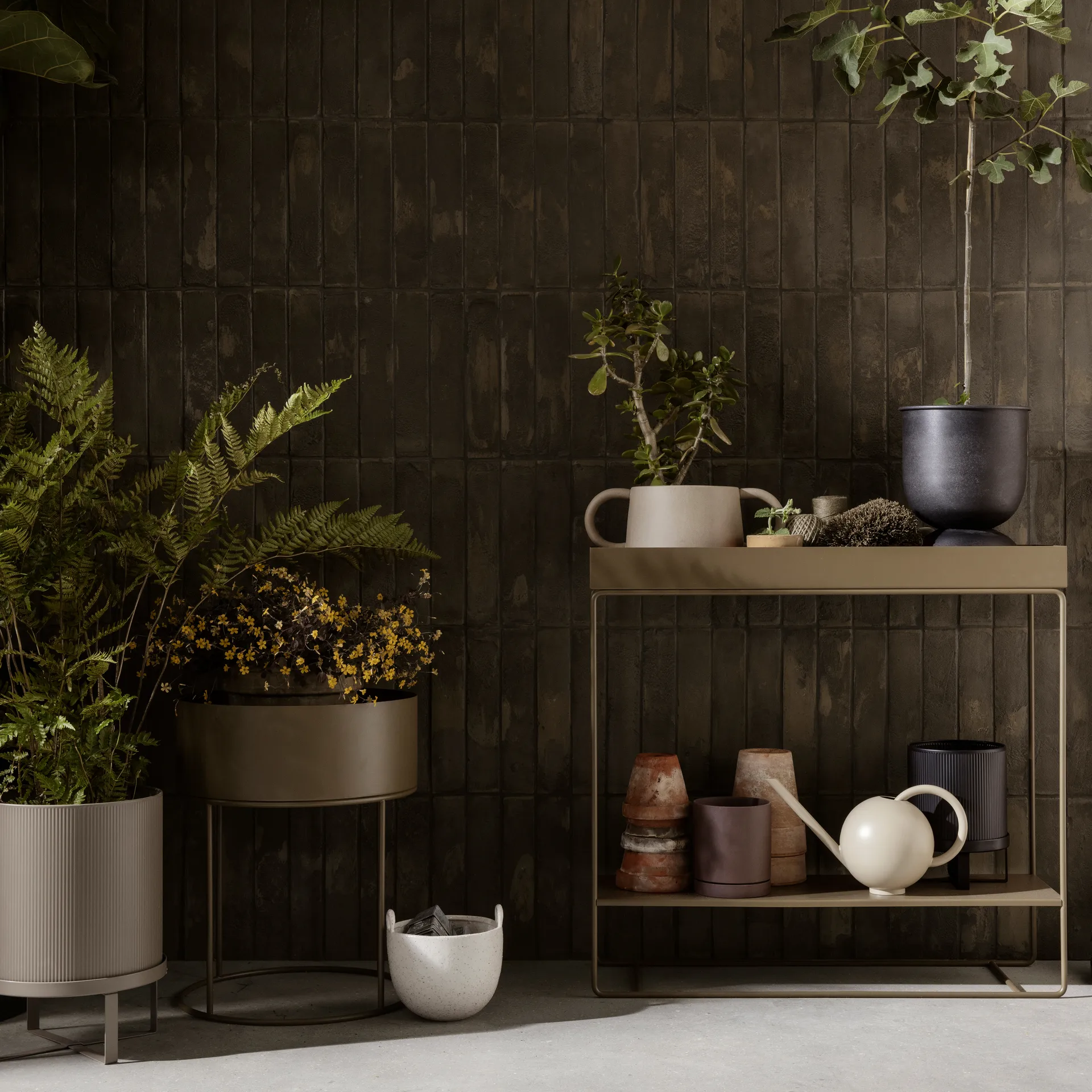 Ferm Living plant boks konsolbord, Olive Ferm Living