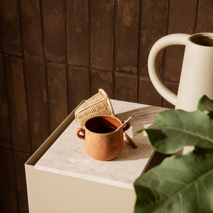 Ferm Living plant boks marmorbrett, Beige Ferm Living