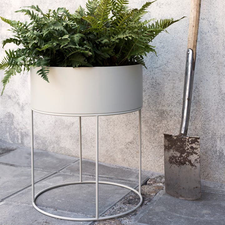 Ferm Living Plant Box Rund, Cashmere Ferm Living