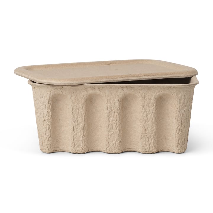 Ferm oppbevaringsboks papir liten 2-stk., Brun Ferm Living