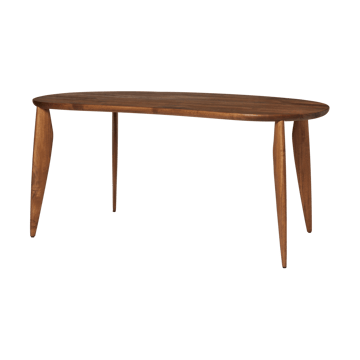 Feve bord 160x86x73 cm - Walnut - Ferm Living