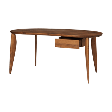 Feve bord 160x86x73 cm - Walnut - Ferm Living