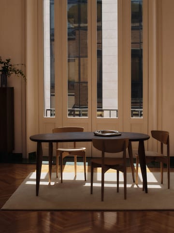 Feve bord 160x86x73 cm - Walnut - Ferm Living