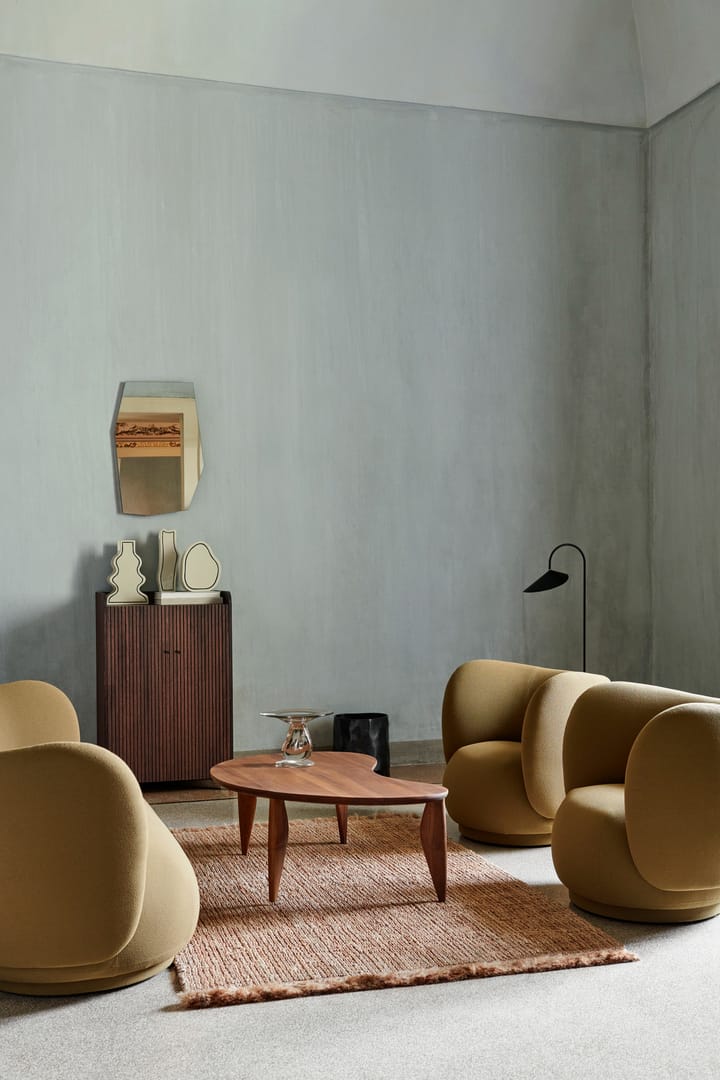Feve salongbord, Walnut Ferm Living
