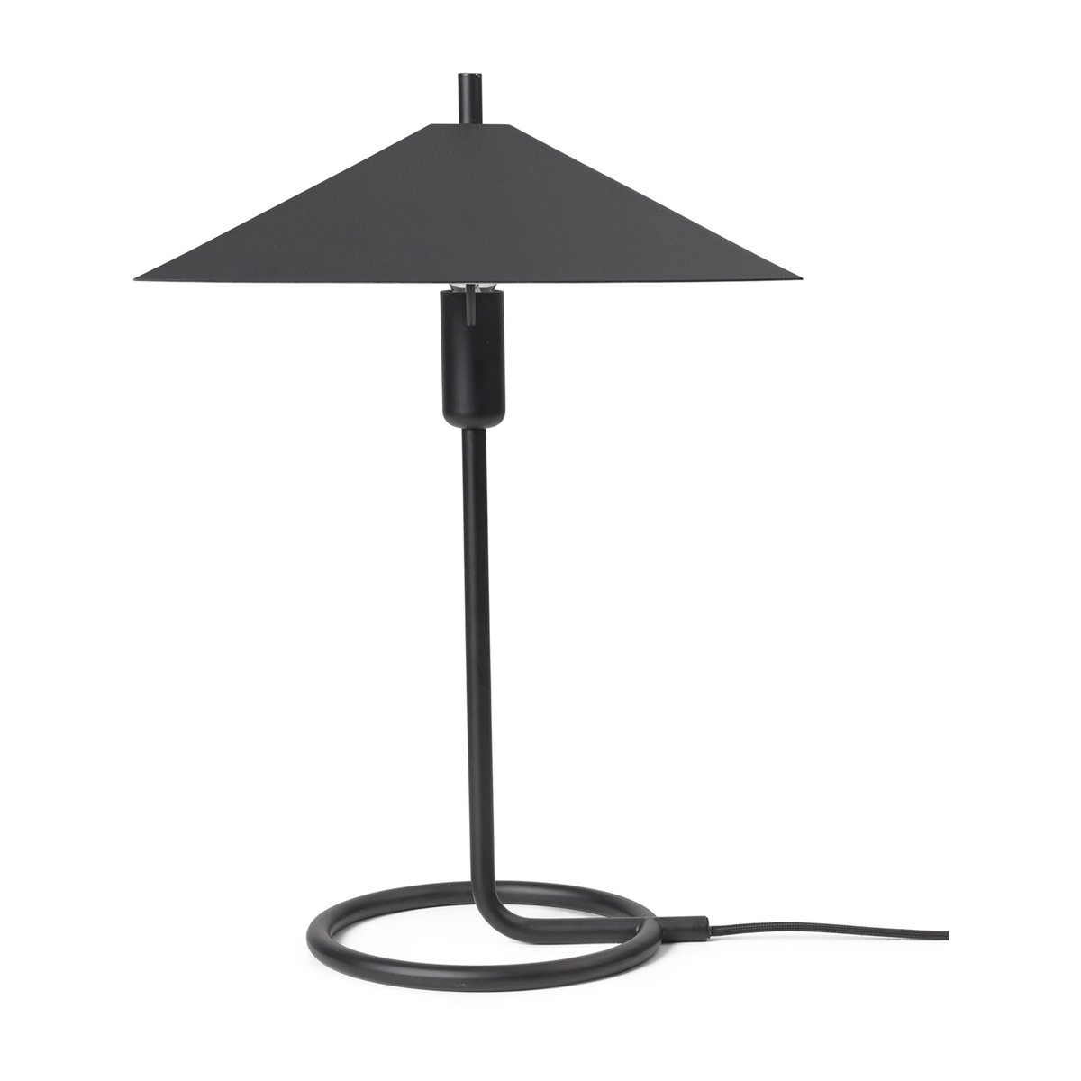 Bilde av ferm LIVING Filo square bordlampe Black-black