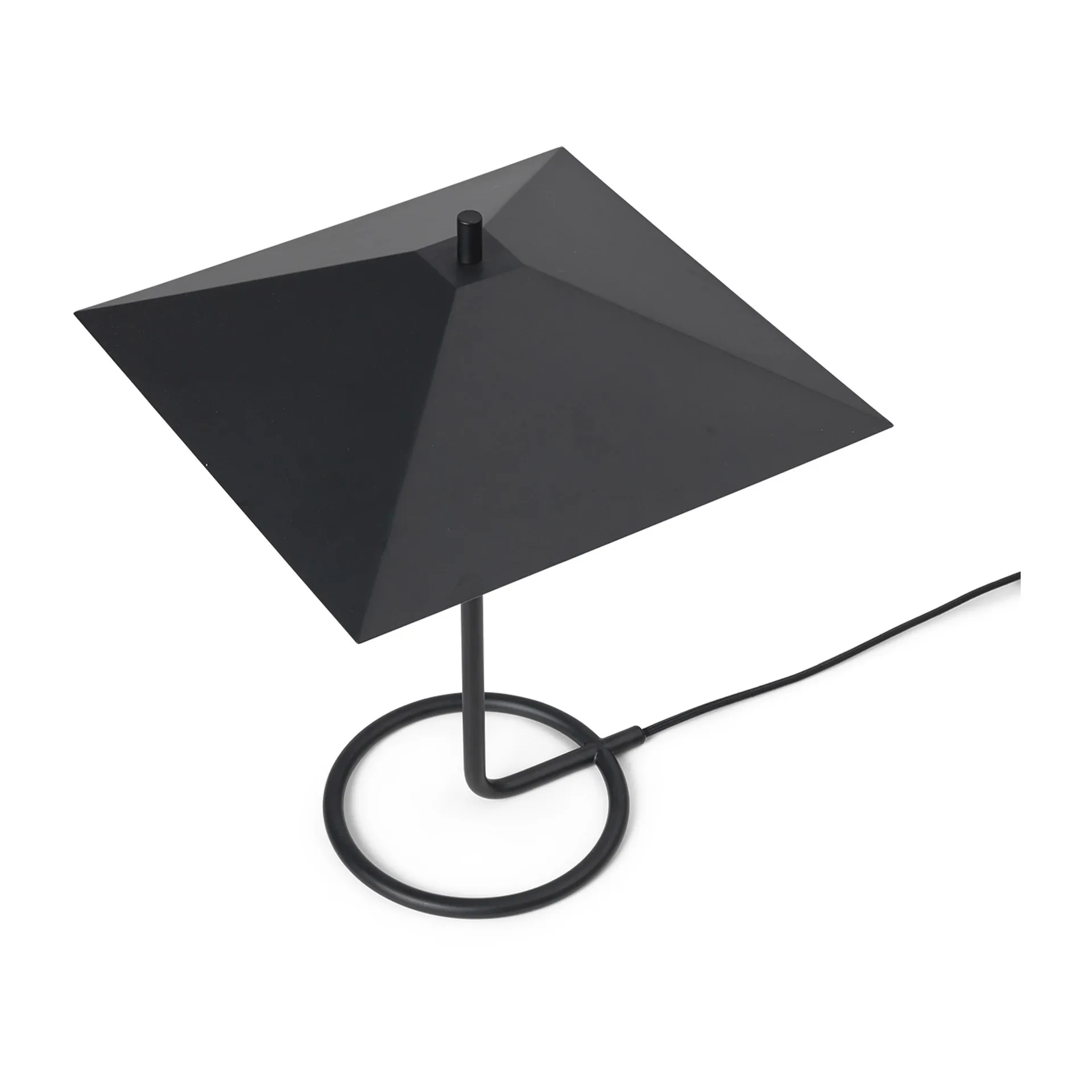 Filo square bordlampe, Black-black Ferm Living