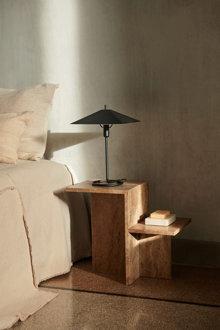 Filo square bordlampe, Black-black Ferm Living