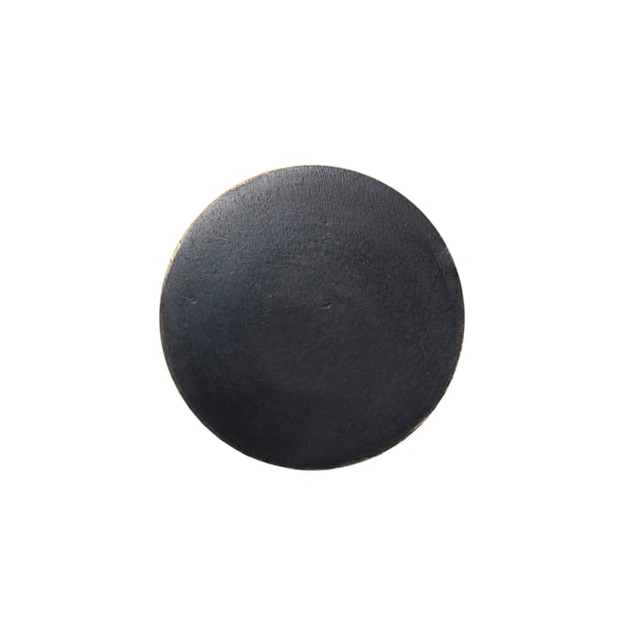 Flat Circle knagg svart-messing - undefined - ferm LIVING