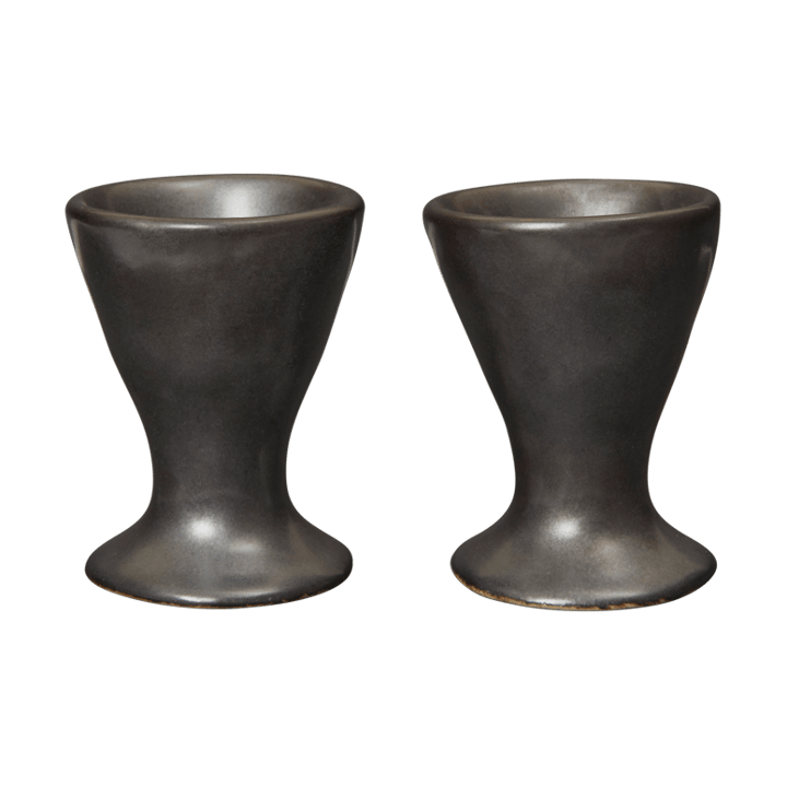 Flow eggeglass 2-stk. - Black - Ferm Living