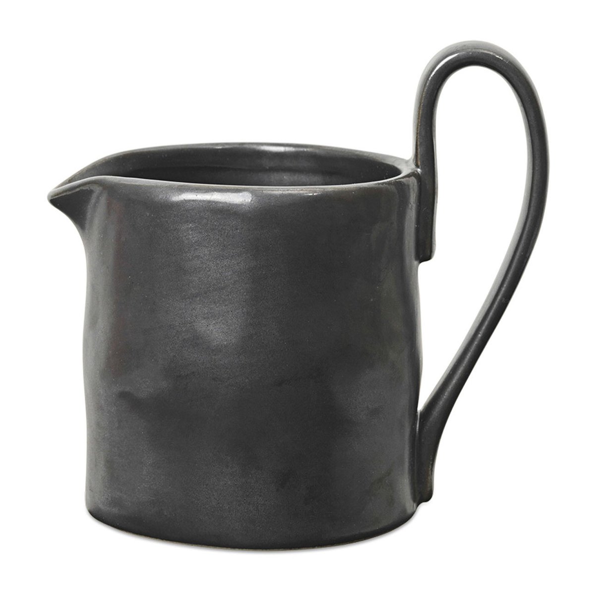 Ferm Living Flow melkekanne 30 cl Black | Skandinavisk Design | Fløtemugger | Svart