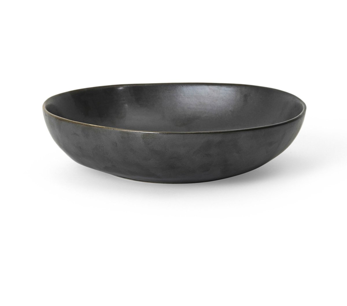 Ferm Living Flow skål large Ø 19,5 cm Black
