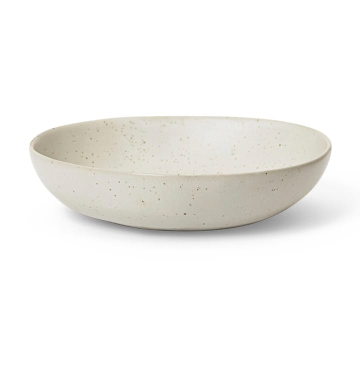 Flow skål large Ø 19,5 cm - Off-white speckle - Ferm Living