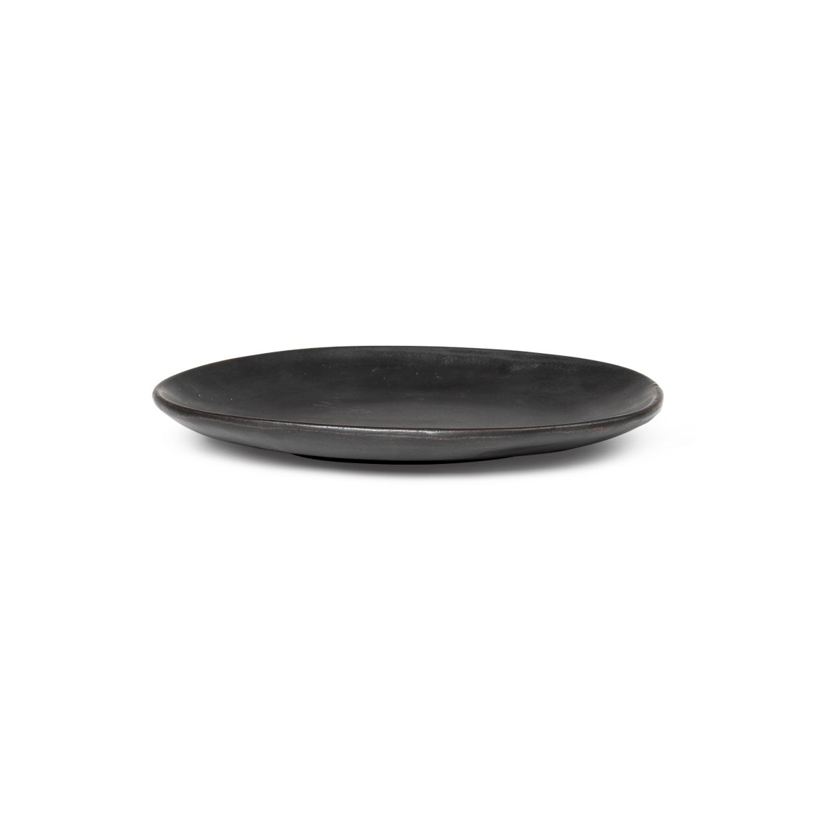 Ferm Living Flow tallerken 15 cm Svart | Skandinavisk Design | Asjetter | Svart