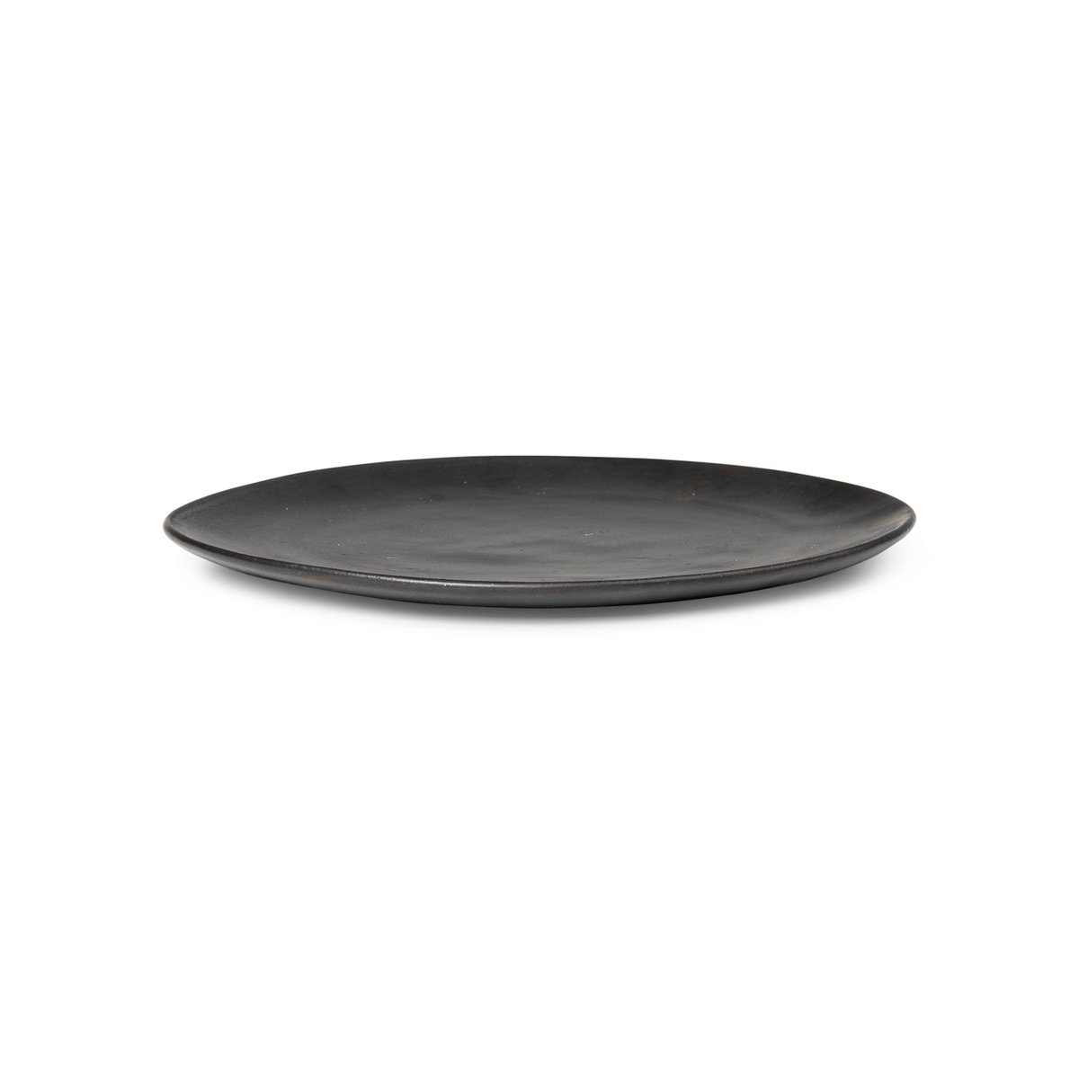Ferm Living Flow tallerken 22 cm Svart