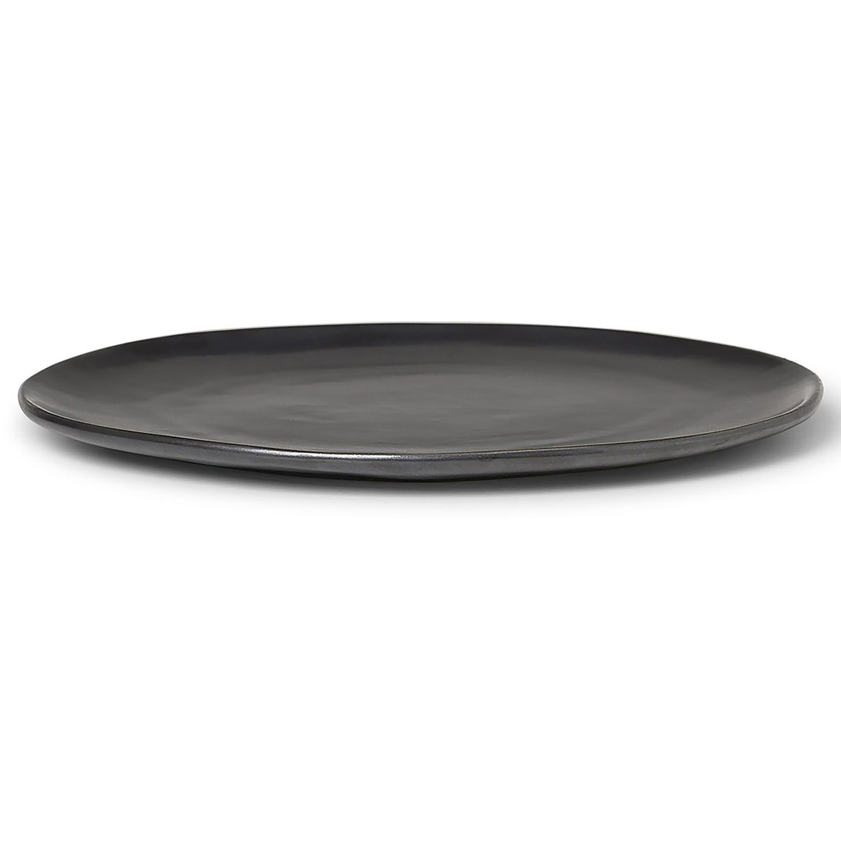 Ferm Living Flow tallerken 27 cm Black