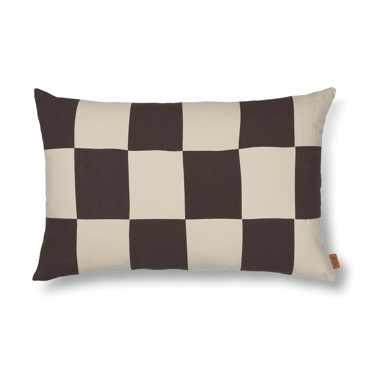 Fold patchwork putetrekk 40x60 cm, Coffee-undyed Ferm Living