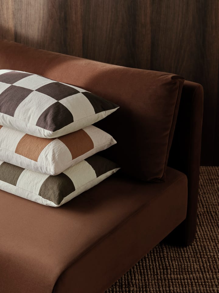 Fold patchwork putetrekk 40x60 cm, Coffee-undyed Ferm Living