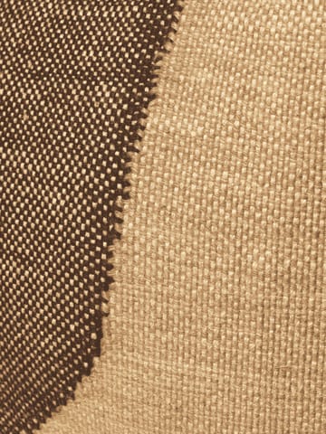 Forene square pouf sittepuff 60x60x40 cm - Tan-Chocolate - Ferm Living